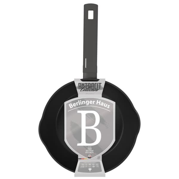 Titaaninen syväpaistinpannu 24 cm Berlinger Haus Bh-8120 Antrasiitti Lumarko!