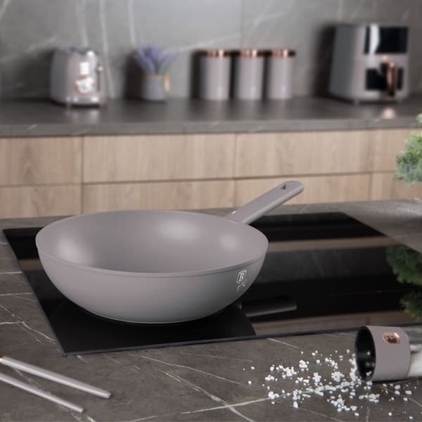 Titanium Wok 28cm Berlinger Haus Bh-8093 Taupe Lumarko!