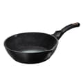 Miniatyrbillede 2 af 9: Dyb granit stegepande 24 cm Berlinger Haus sort rose Bh-6184 Lumarko!