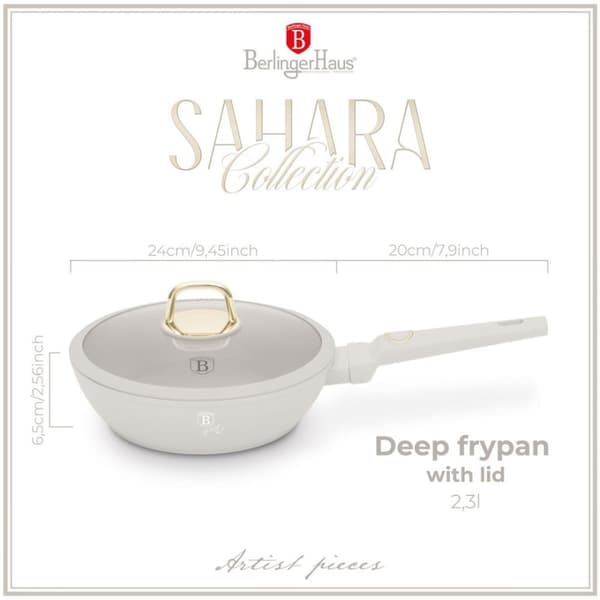 Titaaninen paistinpannu 24 cm Berlinger Haus Bh-8062 Sahara Lumarko!