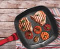 Miniatyrbild 6 av 6: Granitgrillpanna 28cm Berlinger Haus Röd Metallic Line Bh-1271 Lumarko!