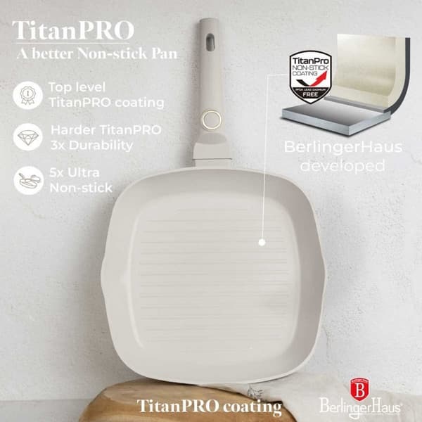 Titangrillpanna 28cm Berlinger Haus Bh-8066 Sahara Lumarko!