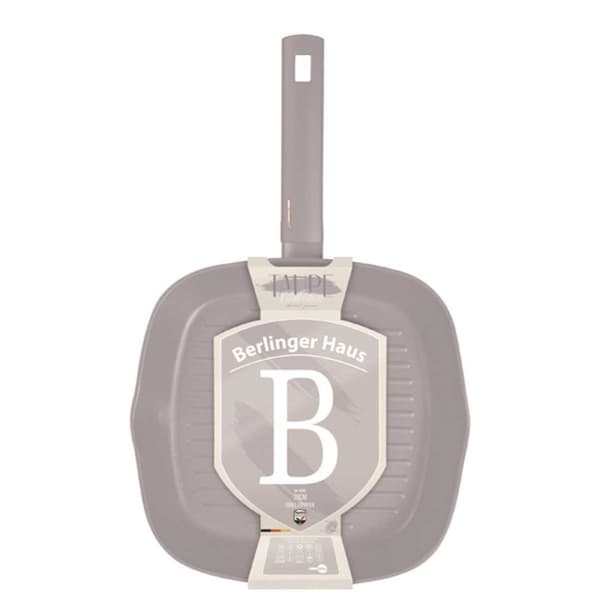 Titanium Grillpande 28cm Berlinger Haus Bh-8096 Taupe Lumarko!