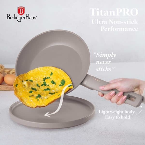 Titanium stegepande 24cm Berlinger Haus Bh-8083 Taupe Lumarko!