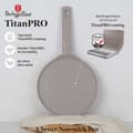 Miniatyrbillede 4 af 10: Titanium pandekagepande 25cm Berlinger Haus Bh-8085 Taupe Lumarko!
