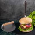 Miniatyrbild 3 av 3: Gjutjärnspress för grillning av hamburgare, biffar, kött 2661 Lumarko!