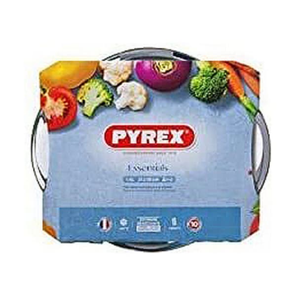 Kannellinen vuoka Pyrex 1,4 L Valkoinen Läpinäkyvä