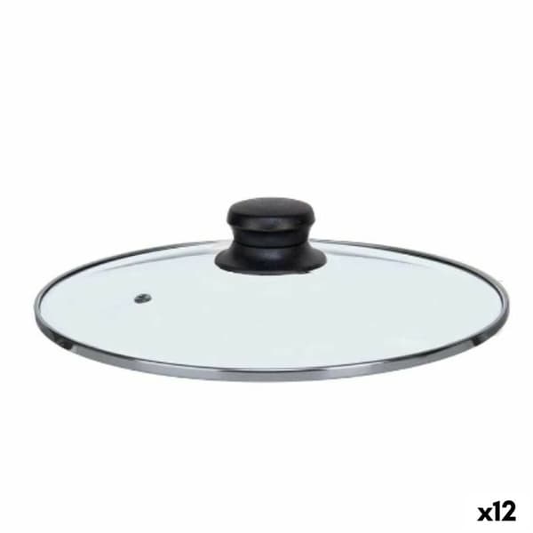 Grytlock Kinvara CN-SW1304-22CM Transparent Silvrig Glas 22 cm (12 antal)