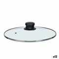 Miniatyrbild 1 av 2: Grytlock Kinvara CN-SW1304-22CM Transparent Silvrig Glas 22 cm (12 antal)