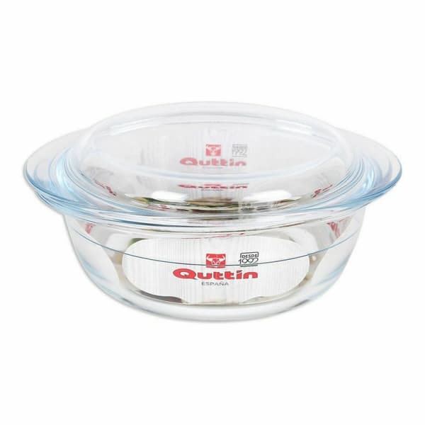Kastrull med lock Quttin Glas 1,1 + 0,3 L (3 antal)