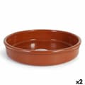 Miniatyrbillede 1 af 2: Kasserolle Azofra Bagt ler 43 x 43 x 7,5 cm (2 enheder)