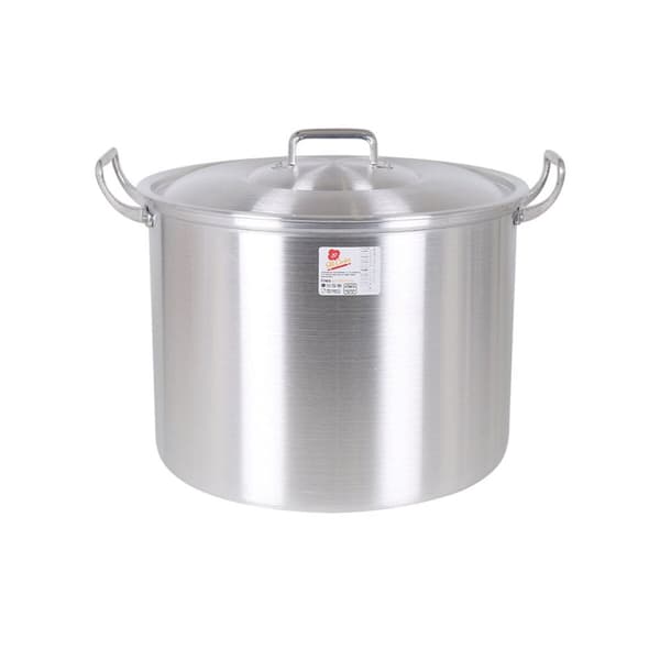 Gryde med låg Aluminium 44 x 38 x 30 cm (2 enheder)