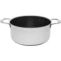 Miniatyrbillede 2 af 7: Gryde med låg Kohersen 71104 Sølvfarvet Rustfrit stål Aluminium Ø 24 cm 4,9 L