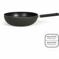 Miniatyrbillede 2 af 7: Wok Pande Livoo Sort Aluminium Ø 32 cm