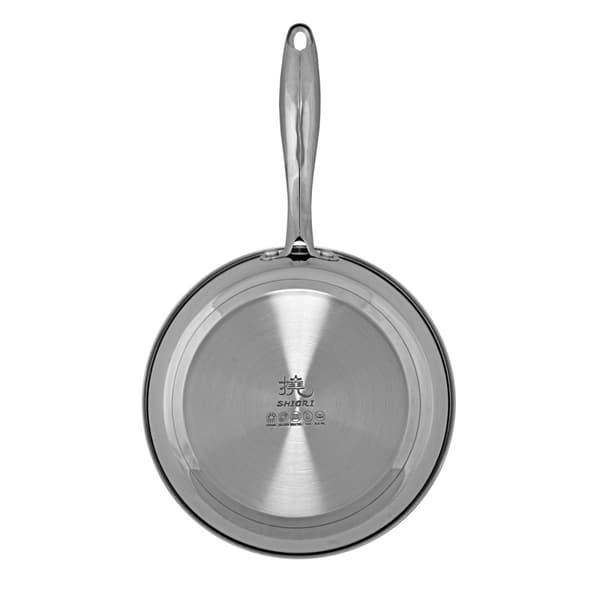 Shiori 撓 Induktionsstekpanna i rostfritt stål 304 med keramisk beläggning, 24 cm