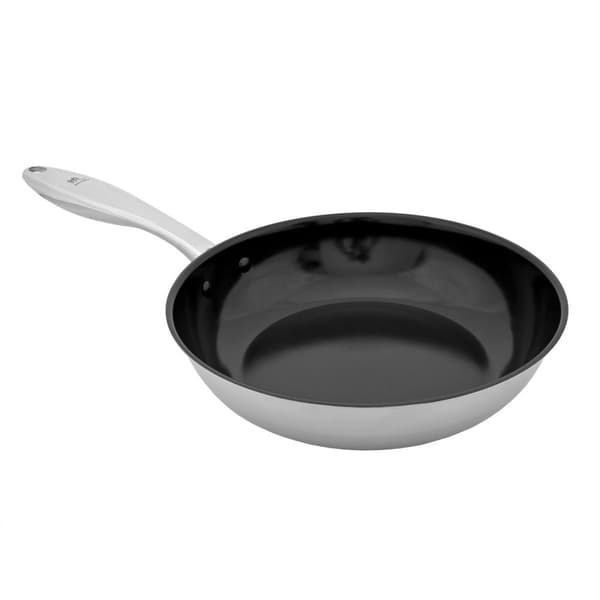 Shiori 撓 Induktionsstekpanna i rostfritt stål 304 med keramisk beläggning, 24 cm