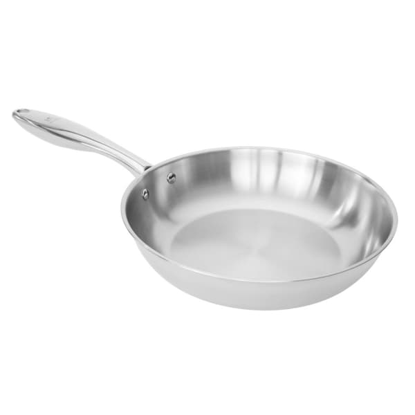 Shiori 撓 Rustfrit stål 304 stegepande uden belægning induktion 24 cm