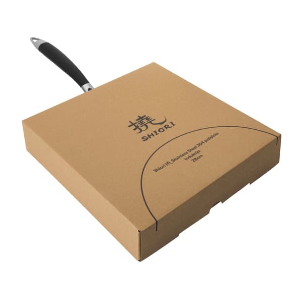 Shiori 撓 Stekpanna i rostfritt stål 304 Pro med keramisk beläggning, induktion, 28 cm
