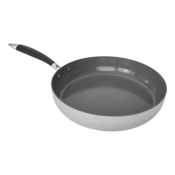 Shiori 撓 Stekpanna i rostfritt stål 304 Pro med keramisk beläggning, induktion, 28 cm