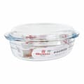Miniatyrbillede 3 af 6: Gryde Med Låg Quttin 63095 Glas 33 x 20 x 13 cm (3L + 1L)