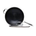 Miniatyrbillede 5 af 11: Stegepande Kohersen 71111 Sort Sølvfarvet Rustfrit stål Aluminium Ø 32 cm