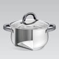 Miniatyrbillede 3 af 6: Gryde med låg Feel Maestro MR-3522-6M-BLACK Sølvfarvet Stål Rustfrit stål Ø 18 cm Ø 20 cm Ø 16 cm 2,5 L 1,8 L 3,5 L (6 Dele)
