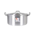 Miniatyrbillede 2 af 2: Gryde Med Låg Aluminium 31,3 x 26,5 x 13,5 cm (8 enheder)