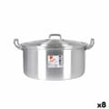 Miniatyrbillede 1 af 2: Gryde Med Låg Aluminium 31,3 x 26,5 x 13,5 cm (8 enheder)