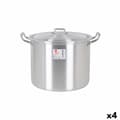Miniatyrbillede 1 af 2: Gryde med låg Aluminium 33 x 28 x 24 cm (4 enheder)