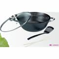 Miniatyrbillede 3 af 6: Wok Pande GSW Stål Smedet stål Ø 32 cm 4 Dele
