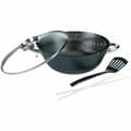 Miniatyrbillede 1 af 6: Wok Pande GSW Stål Smedet stål Ø 32 cm 4 Dele