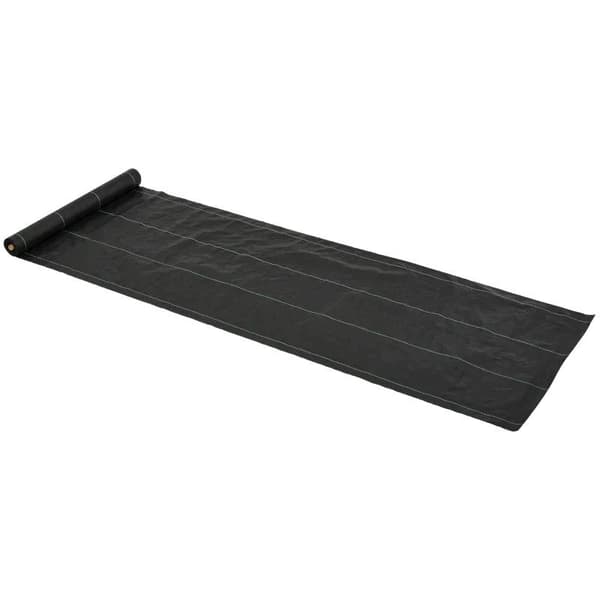 Rootz Weed Barrier Tyg - Landskapstyg - Anti-ogräs Tyg - Hållbar Bekväm design - 50m x 1m