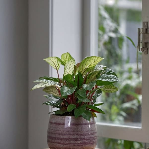 Bønneplante - Ctenanthe 'Amagris' - Højde 20-30cm - ⌀12cm