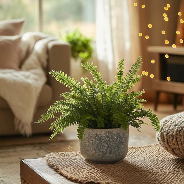 Miekka-saniainen - 2 kpl - Nephrolepis 'Duffii' - Korkeus 25-40cm - ⌀12cm