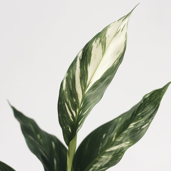 Fredskalla - Set om 2 - Spathiphyllum 'Diamond' - Höjd 40-50cm - ⌀12cm
