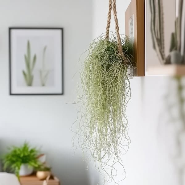 Spansk mos - Sæt med 3 - Tillandsia usneoides - Højde 25-40cm - ⌀5cm