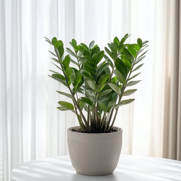 Lykkebregne - Zamioculcas Emerald - Højde 70-80cm - ⌀21cm