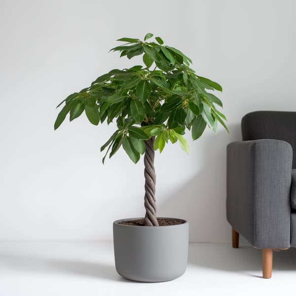 Strandkastanj - Pachira aquatica - Höjd 100-120cm - ⌀24cm