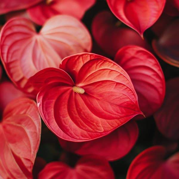 Rosenkalla - Anthurium 'Madural Red' - Höjd 40-45cm - ø14cm