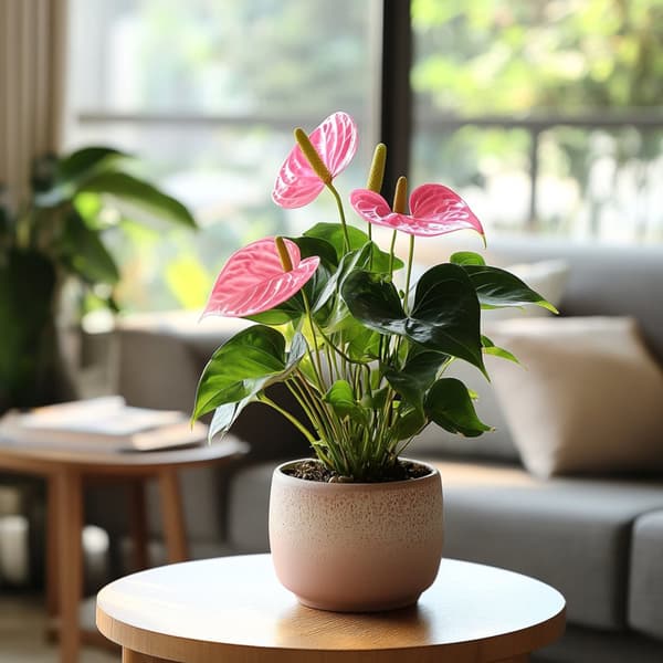 Anthurium - 'Sweet Dream' - Korkeus 35-45cm - ⌀12cm