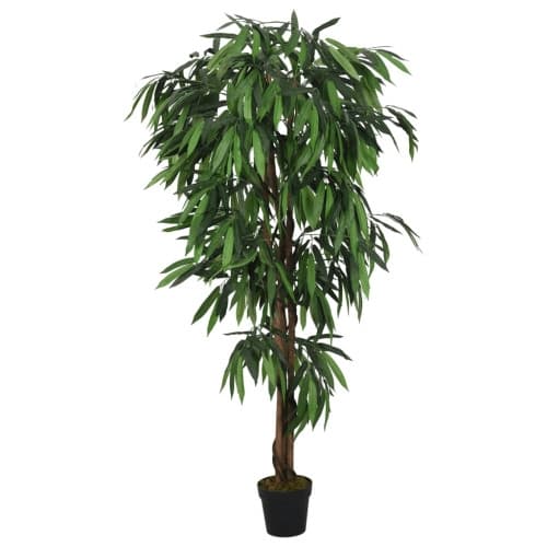 Konstväxt mangoträd 900 blad 180 cm grön
