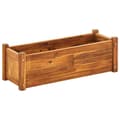 Miniatyrbilde 1 av 6: vidaXL Høybed akasietre 76x27,6x25 cm