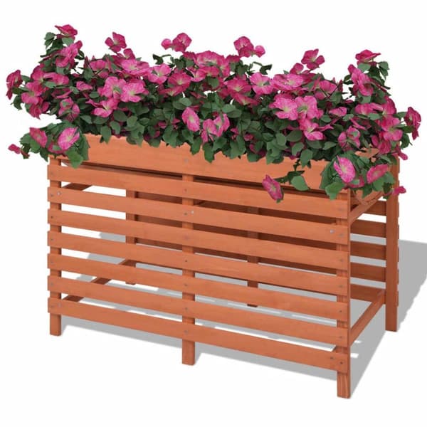 vidaXL plantekasse 100x50x71 cm træ