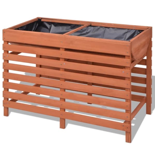 vidaXL plantekasse 100x50x71 cm træ