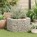 Miniatyrbilde 1 av 5: vidaXL Gabion høybed sekskantet 100x90x50 cm