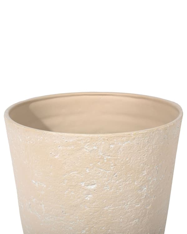 Kruka Beige Sten 51 x 51 x 71 cm Inomhus Utomhus