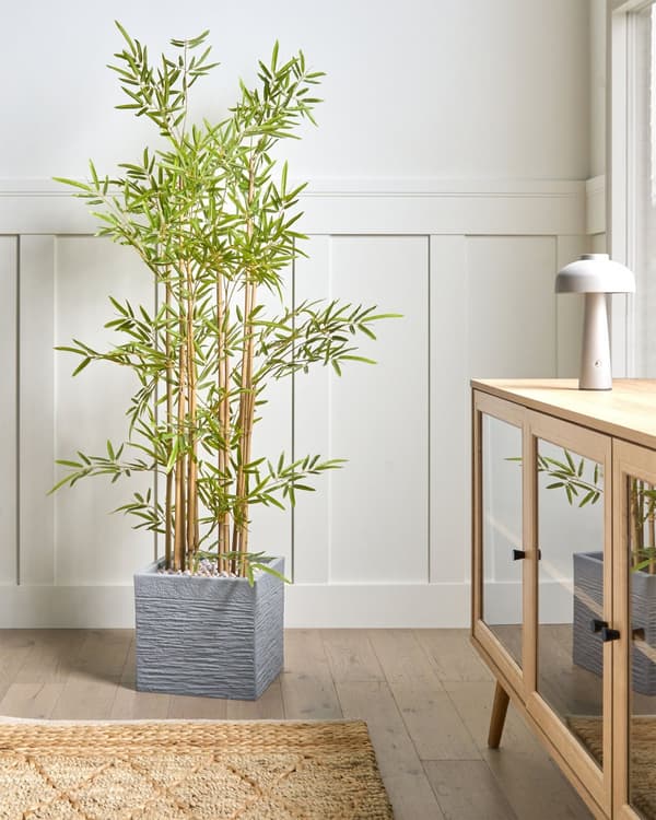 Kruka Vit Fiberlera 30 x 28 cm Massiv Fyrkantig UV-beständig