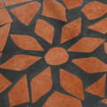Miniatyrbild 5 av 7: Blomhylla i Mosaik, 3 hyllplan - terrakotta