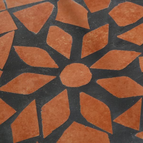 Blomhylla i Mosaik, 3 hyllplan - terrakotta