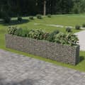 Miniatyrbillede 1 af 8: vidaXL gabion-højbed 540x50x100 cm galvaniseret stål